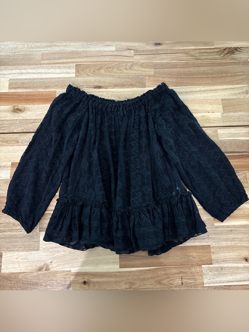 Rebecca Taylor Off The Shoulder Blouse